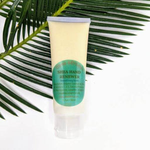 ChezAfrica | Shea Hand Renewer cream with palm frond