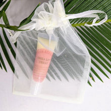 Load image into Gallery viewer, ChezAfrica Shea Lip Treat in sheer bag w frond
